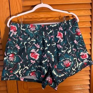 Adidas x Farm Rio Primegreen Floral Athletic Shorts Size Large